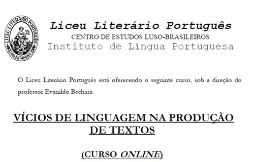 Vícios de Linguagem na Produção de Textos