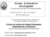 O texto no ensino de Língua Portuguesa: permanências e mudanças