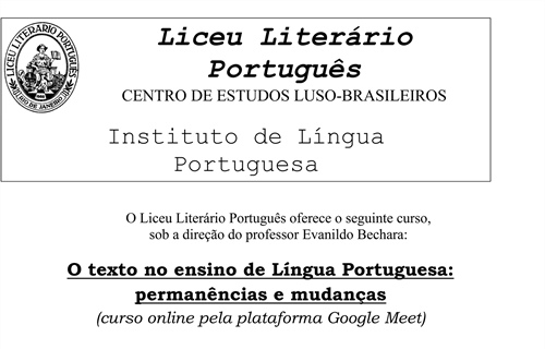 O texto no ensino de Língua Portuguesa: permanências e mudanças