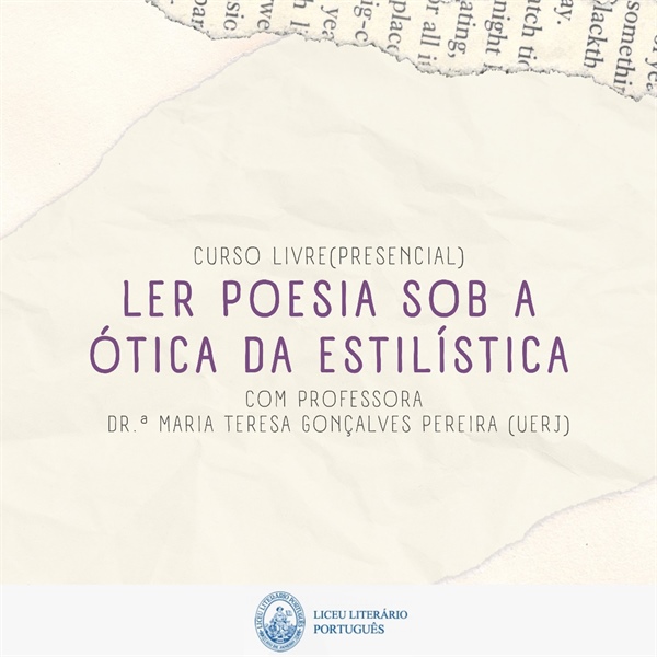 LER POESIA SOB A ÓTICA DA ESTILÍSTICA